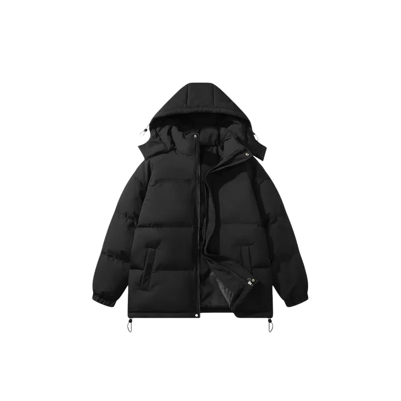 Casual Warming Blended Synthetic Fabrics Quilted Jacket-3