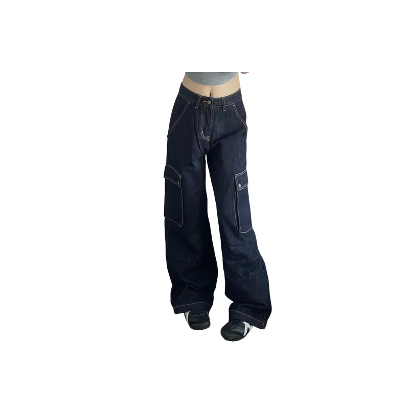 Street Loose Jeans Women-1