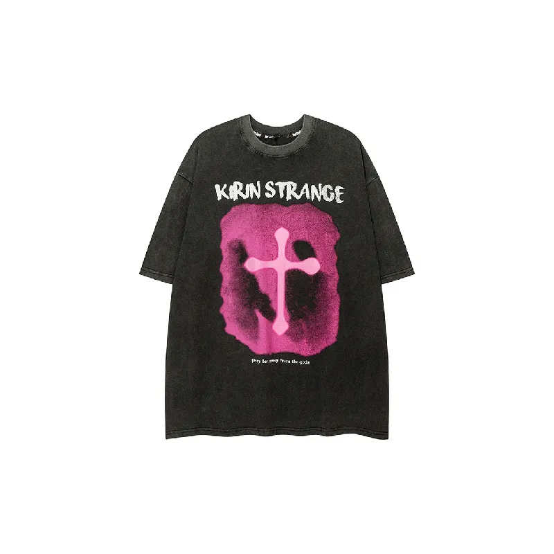 Street Loose 100% Cotton T Shirt Unisex-0