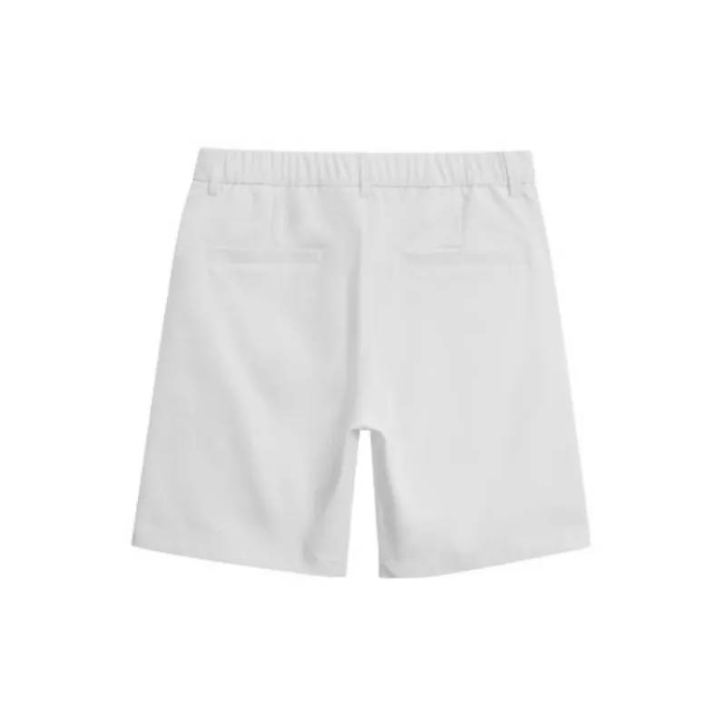 Business Simple Polyester Casual Shorts-9