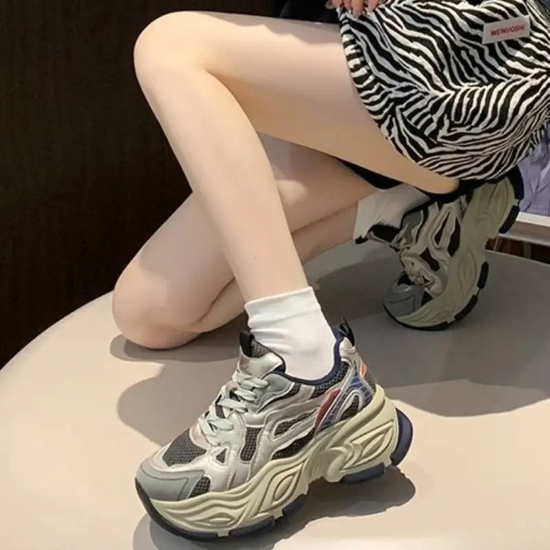 Fashionable Casual Chunky Sneakers-7