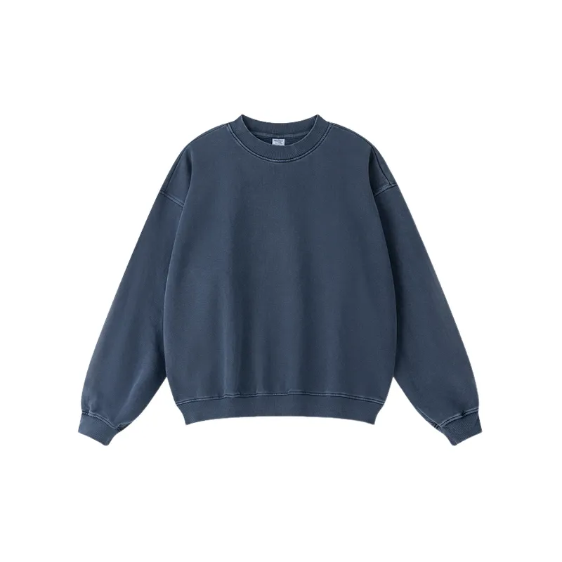 Retro Washed Cotton Sweatshirt-3