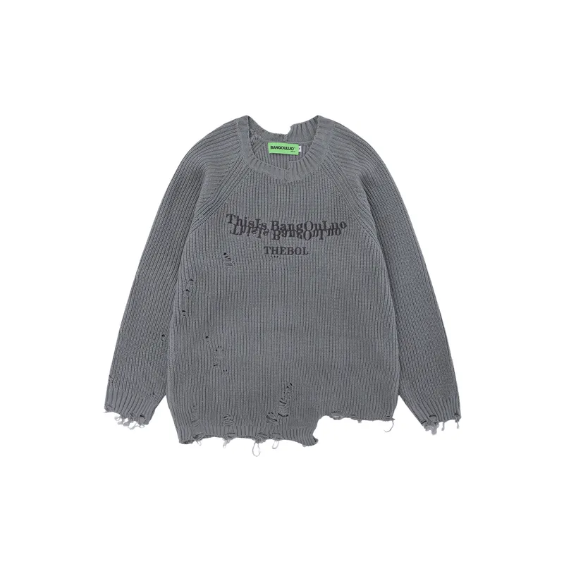 Street Loose Sweater-0
