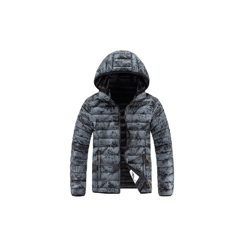 Casual Lightweight Nylon Quilted Jacket-0