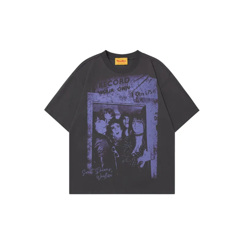 Street Loose 100% Cotton T Shirt-0