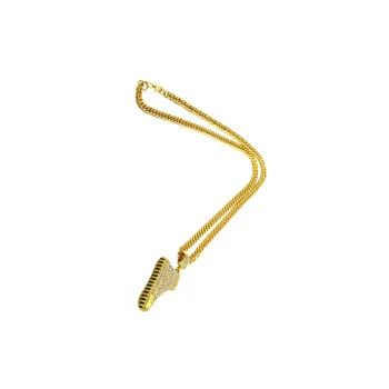 Hip Hop Alloy Pendant Necklace