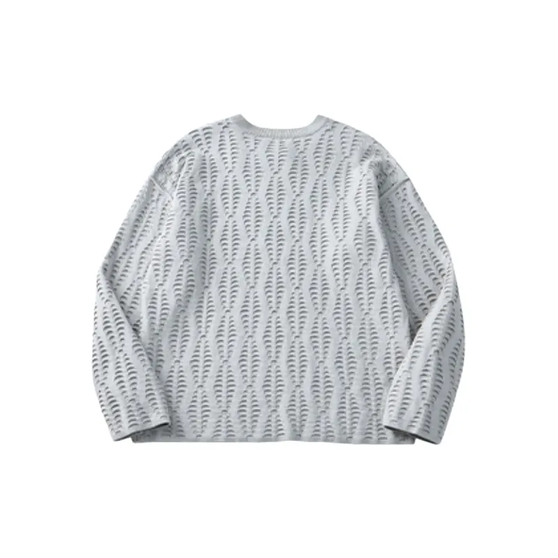 Fashionable Loose Cotton Sweater-6