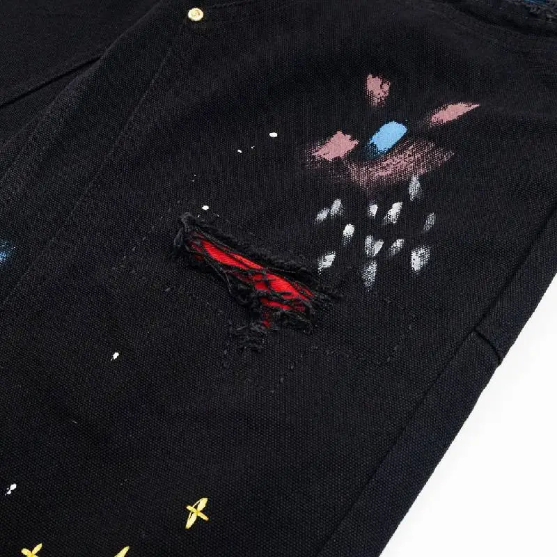 Casual Graffiti Jeans-3