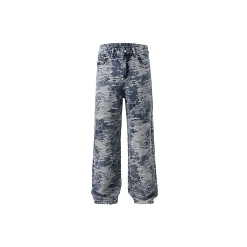 Retro Straight Leg Jeans