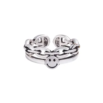 Versatile Smiley Face Ring