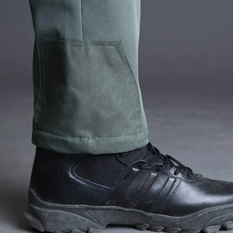Cool Loose Polyester Hard Shell Pants-3