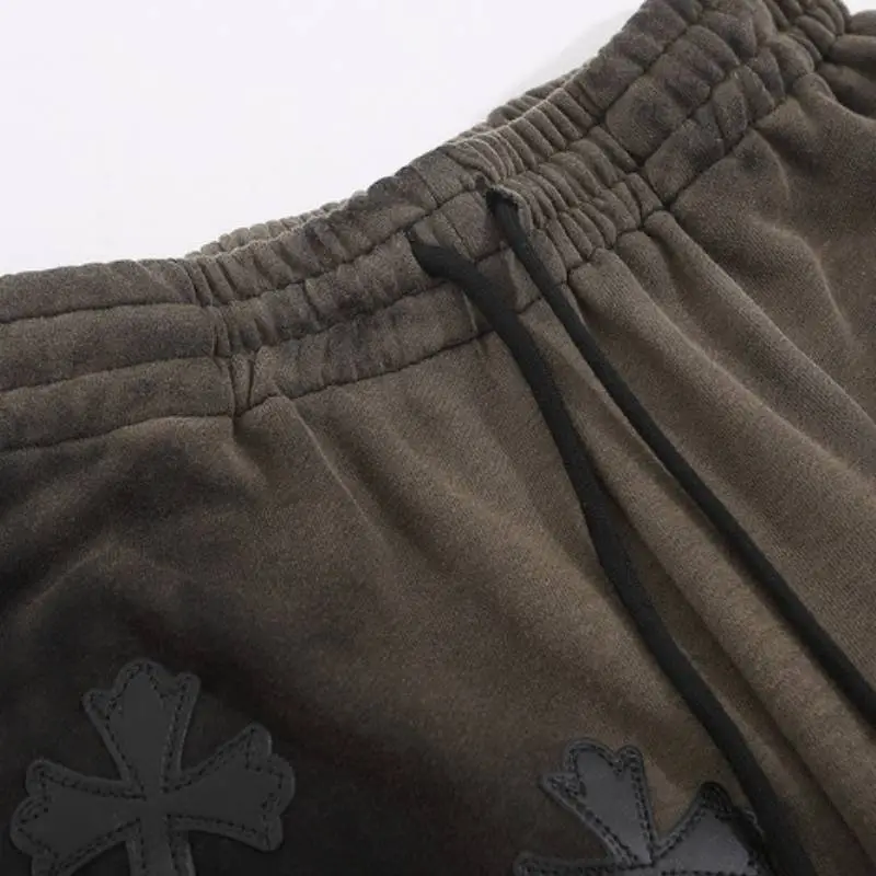 Trendy Street Terry Fabric Casual Shorts Unisex-2