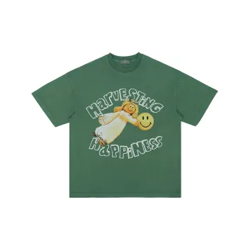 Retro Washed Creative T shirt