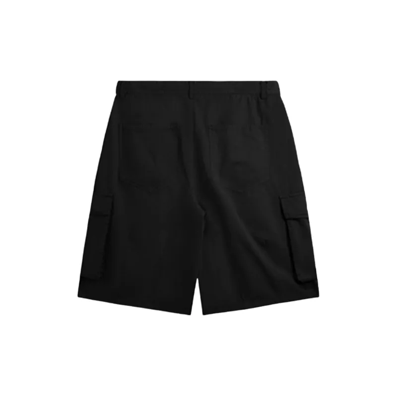 Simple Sporty Cotton Casual Shorts-1