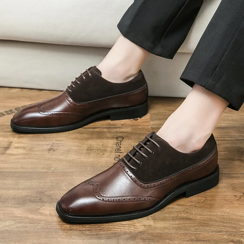 Retro Funky Dress Shoes-6
