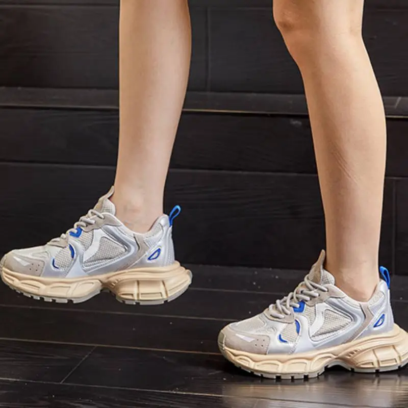 Casual Breathable Chunky Sneakers-1