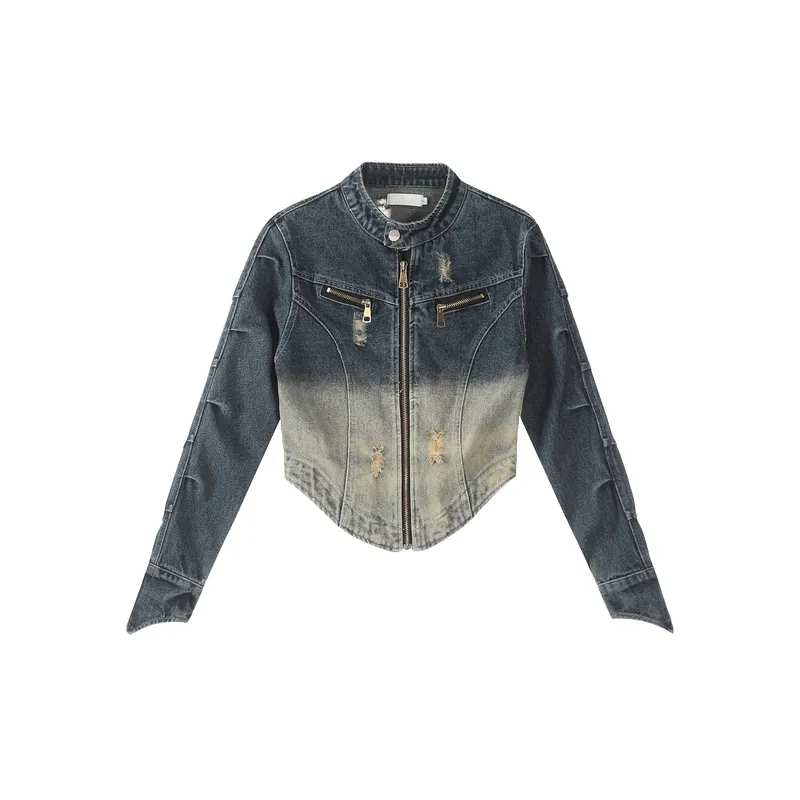 Street Zipper Jacket Women-0