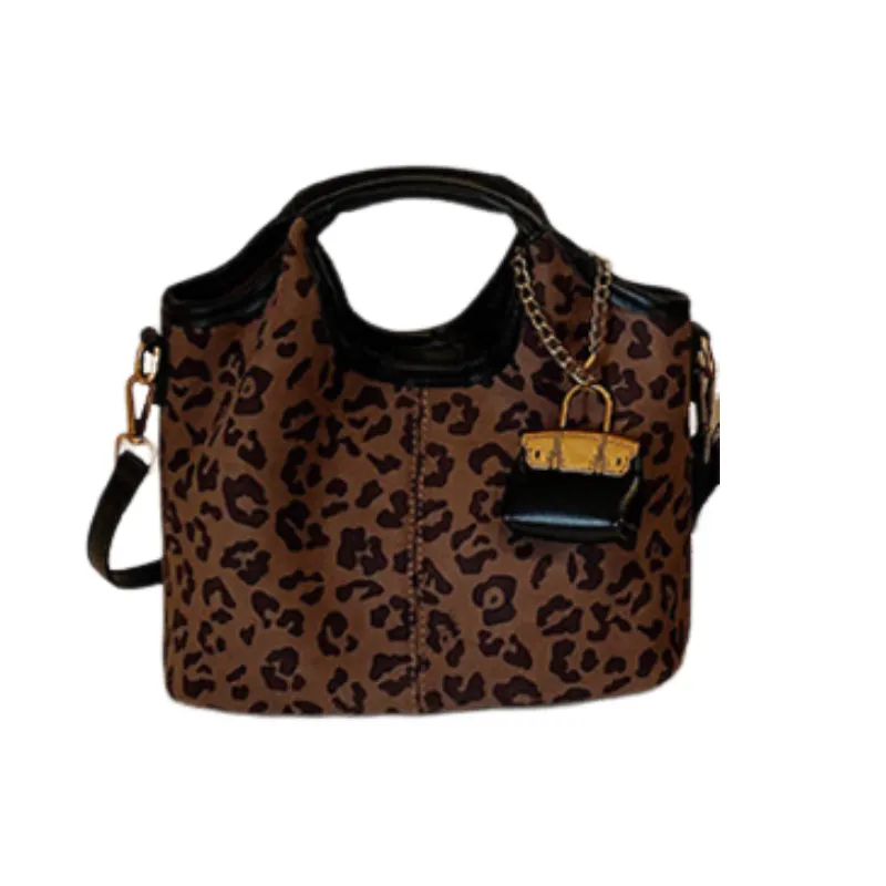 Retro Leopard Print Crossbody Bag-4