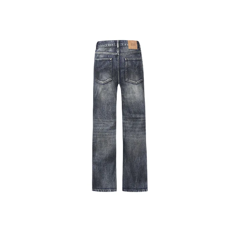 Casual Denim Loose Jeans-1