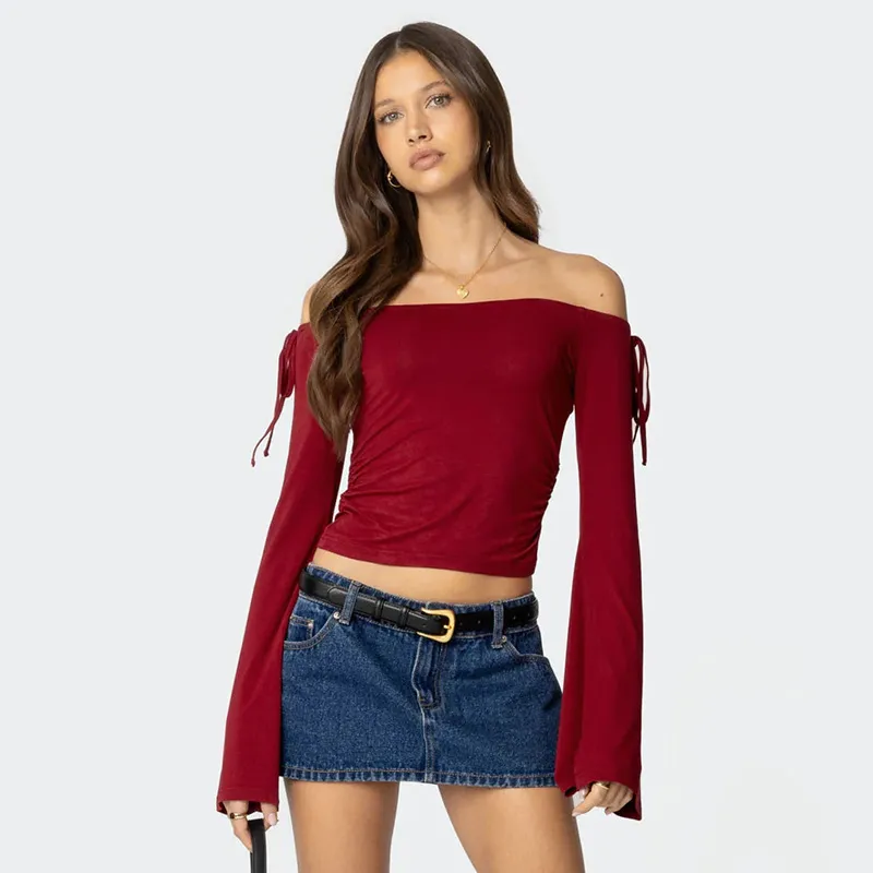 Sexy Funky Polyester T Shirt-1