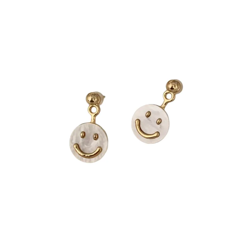 New Smiley Face Earrings-0