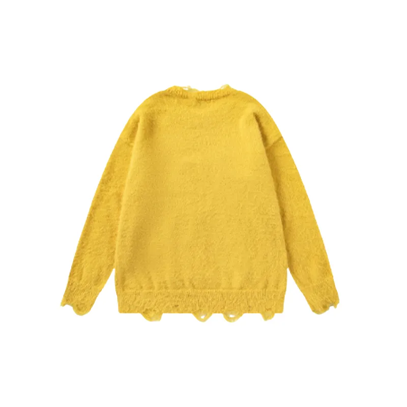 Ripped Casual Sweater-1