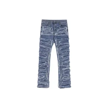 Fashionable Straight Leg Jeans