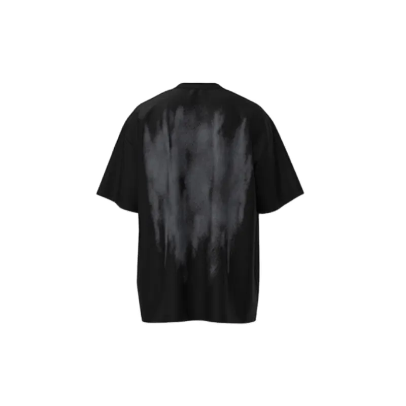 Loose Letter 100% Cotton T Shirt Unisex-3