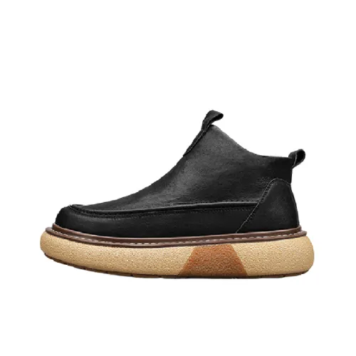 Ботинки nike manoa leather boot желтые 454350-700