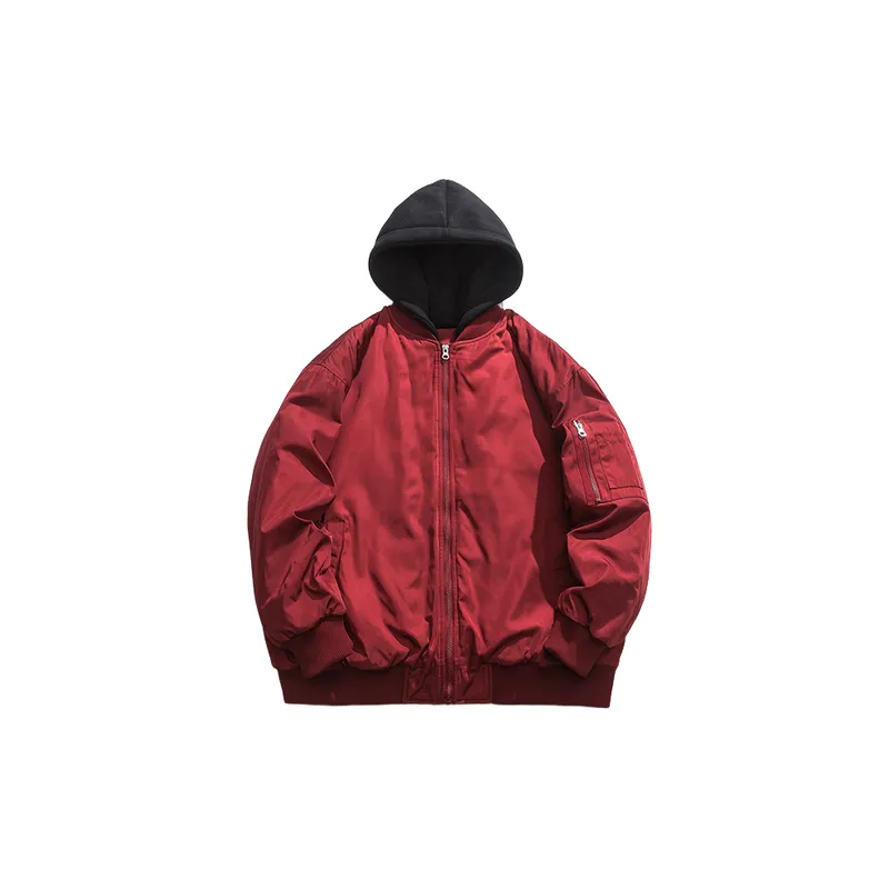 Street Zipper Loose Jacket-0