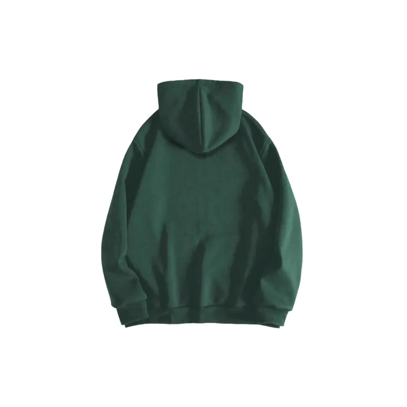Basics Plain Cotton Blended Fabric Sweatshirt-4