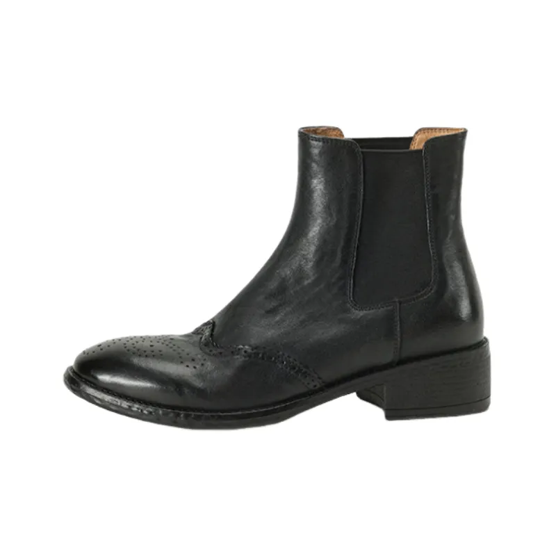 Retro Simple Chelsea Boot-3