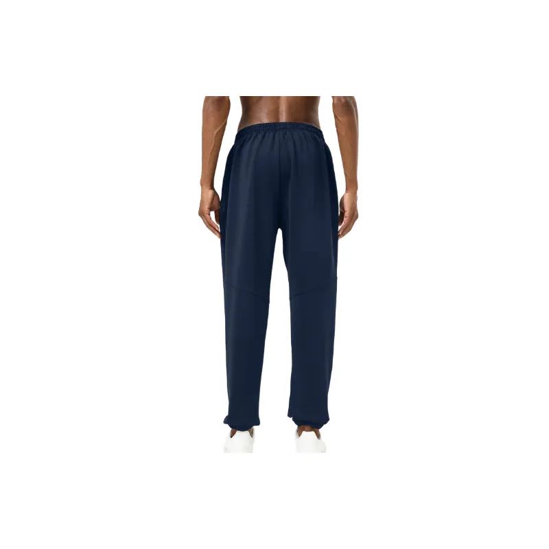 Sporty Loose Blended Synthetic Fabrics Casual Pants-1