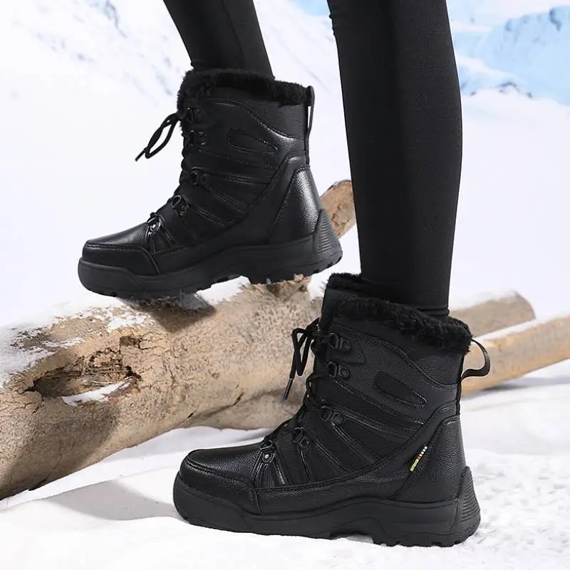 Casual Waterproof Snow Boots-2