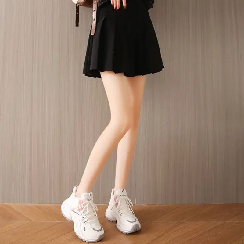 Casual Plain Chunky Sneakers-6