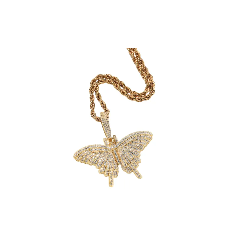 Fashionable Butterfly Necklace Women-6