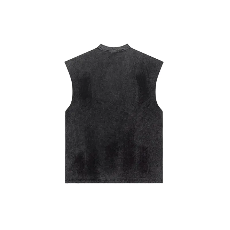 Casual Loose Cotton Vest-11