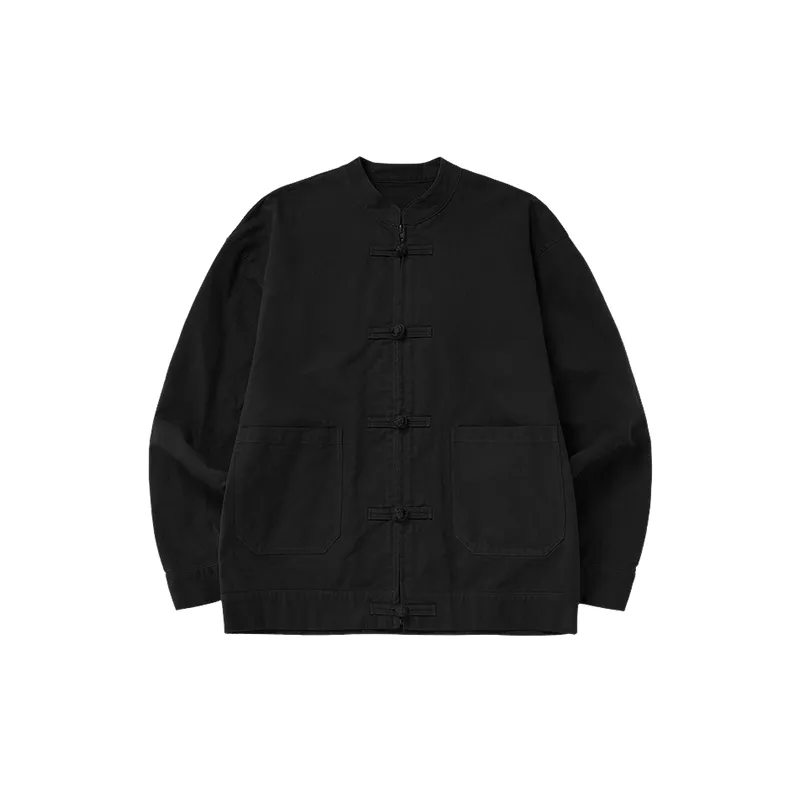 Plain Loose Jacket-0