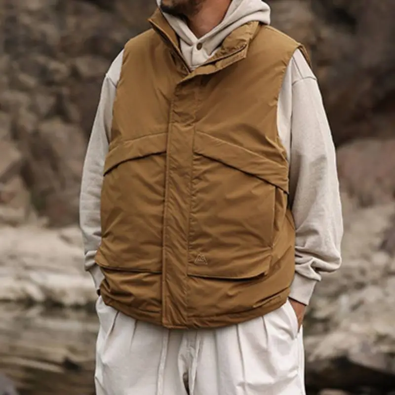 Fashion Simple Polyester Vest-8