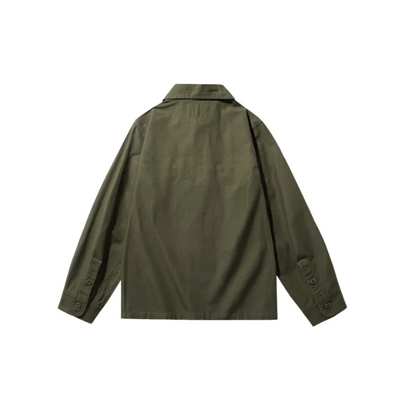 Casual Loose 100% Cotton Jacket-7