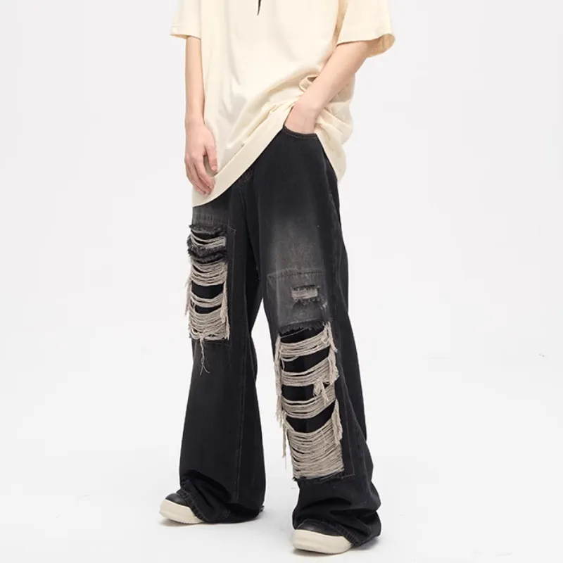 Fashionable Simple Jeans-7