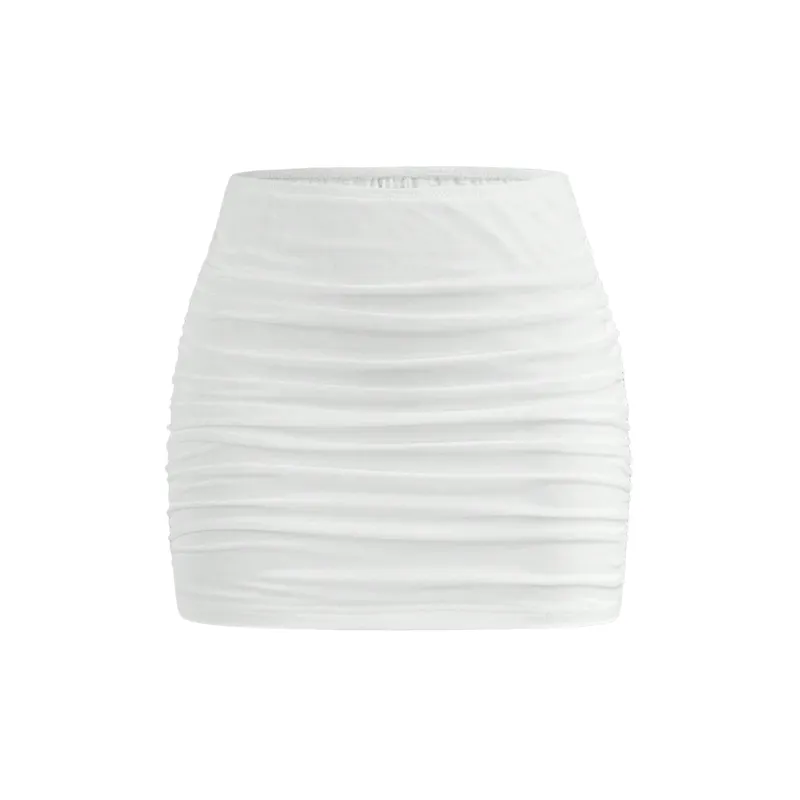Fashionable Sexy Milk Fiber Casual Skirt Women-8