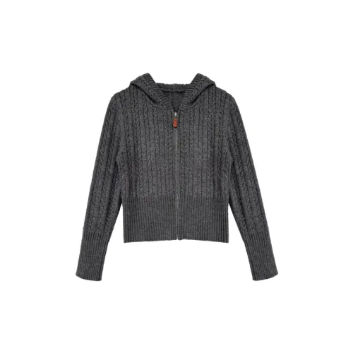 Retro Casual Colored Yarn Sheep Wool Sweater