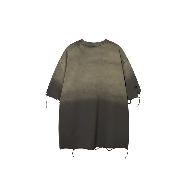 Retro Washed Cotton T Shirt Unisex-1