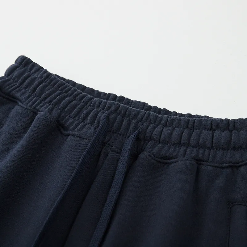 Casual Loose Cotton Knit Sweatpants-5