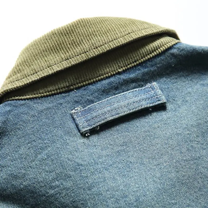Fashion Loose Denim Jacket-2