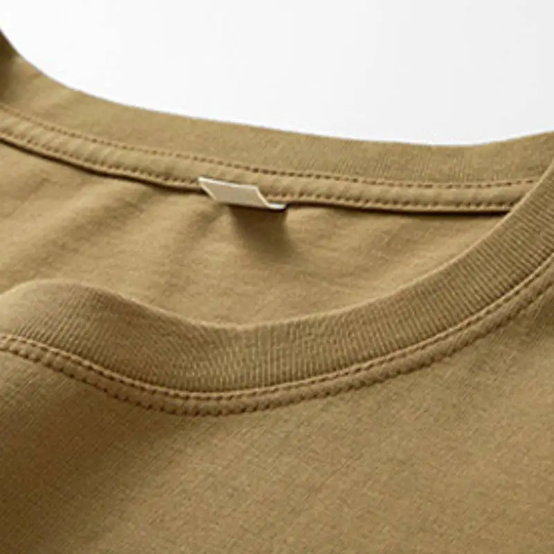 Simple Plain 100% Cotton T Shirt Unisex-12