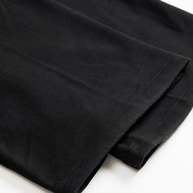 Casual Loose Blended Synthetic Fabrics Suit Trousers-5