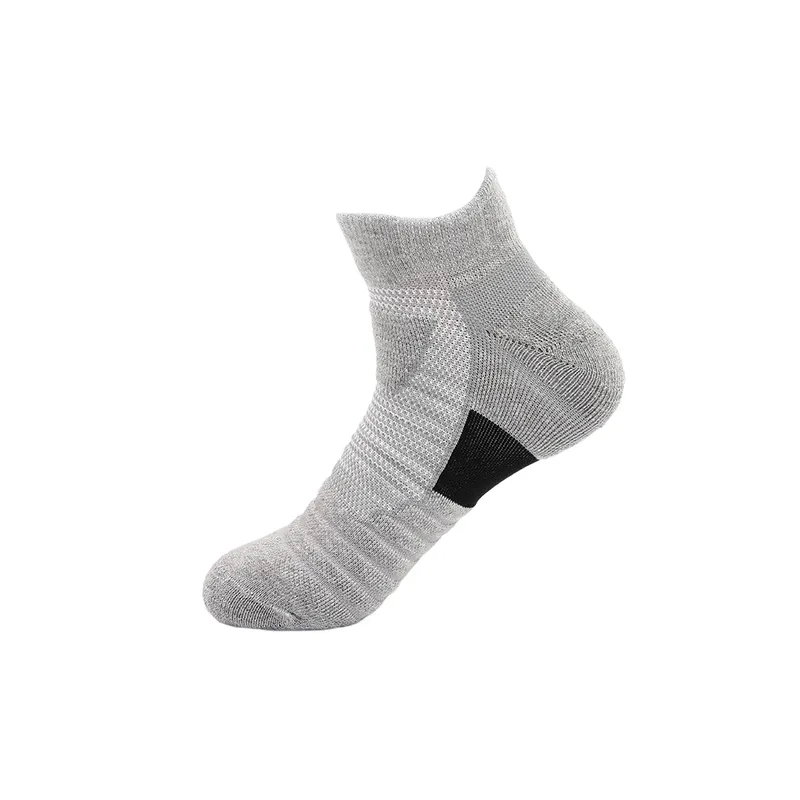 Simple Sporty Terry Fabric Socks-2