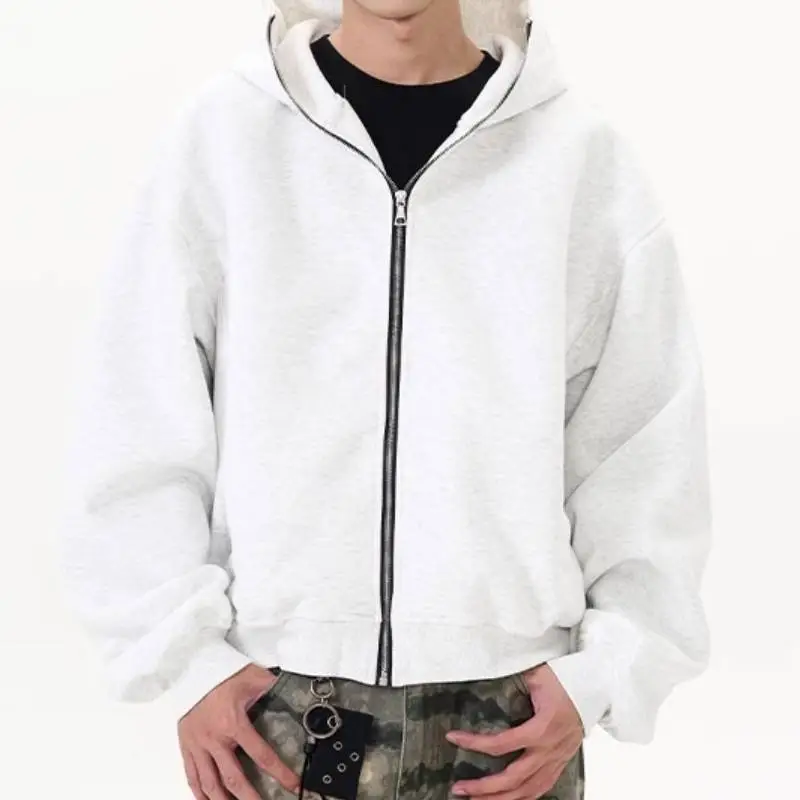 Loose Casual Cotton Blended Fabric Sweatshirt Unisex-1